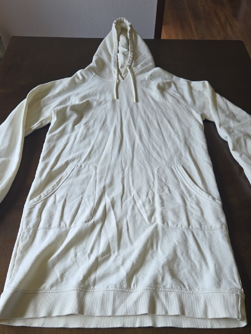 Peter Millar Cream Hooded Pullover